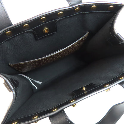 BURBERRY TB logo 2WAY Tote Bag PVC LeatherLadies [Used]