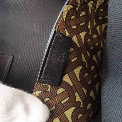 BURBERRY TB logo 2WAY Tote Bag PVC LeatherLadies [Used]