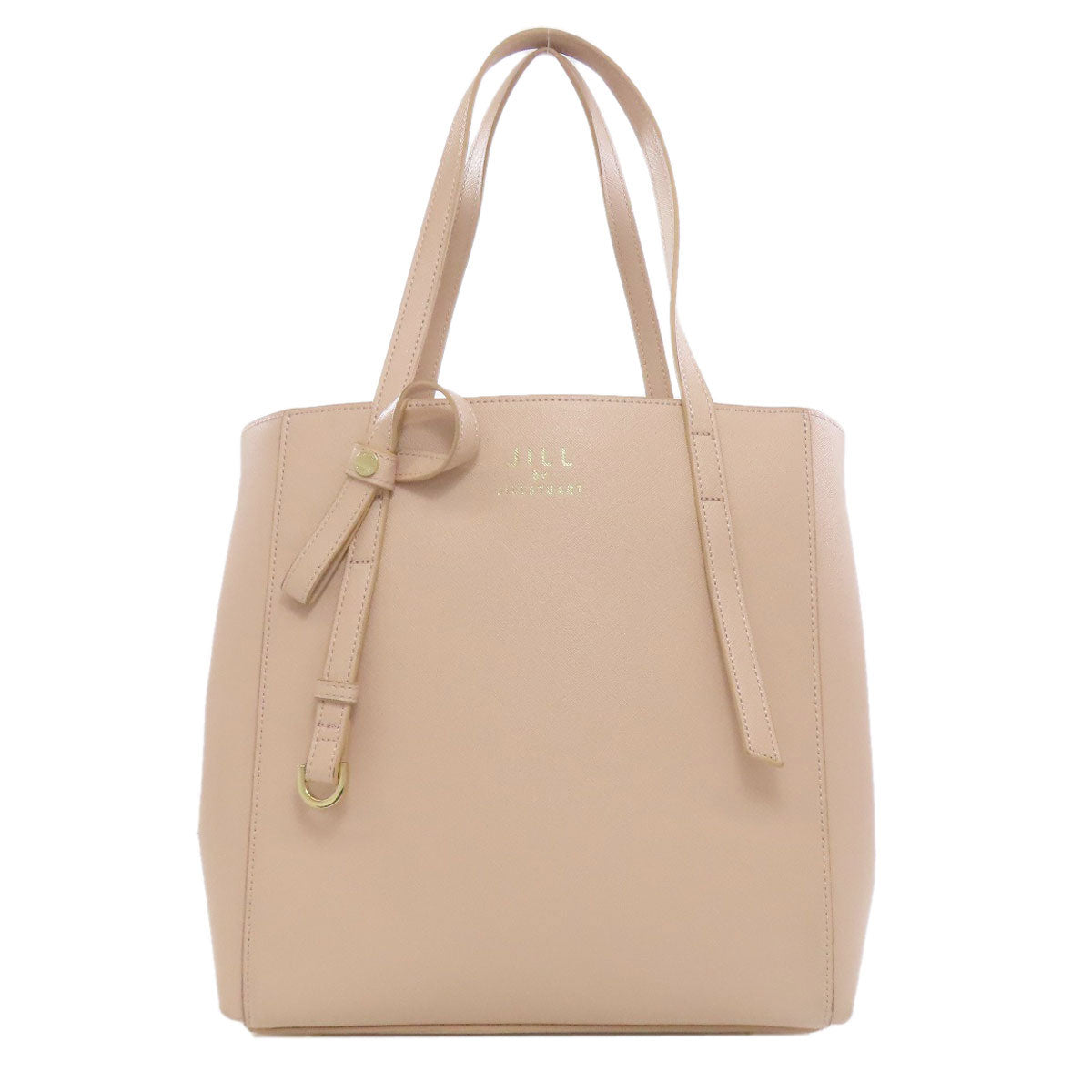 JILLSTUART logo Tote Bag Leather Ladies [Used]