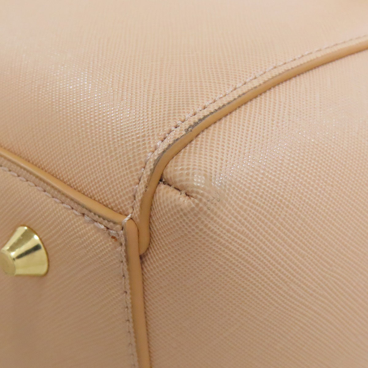 JILLSTUART logo Tote Bag Leather Ladies [Used]