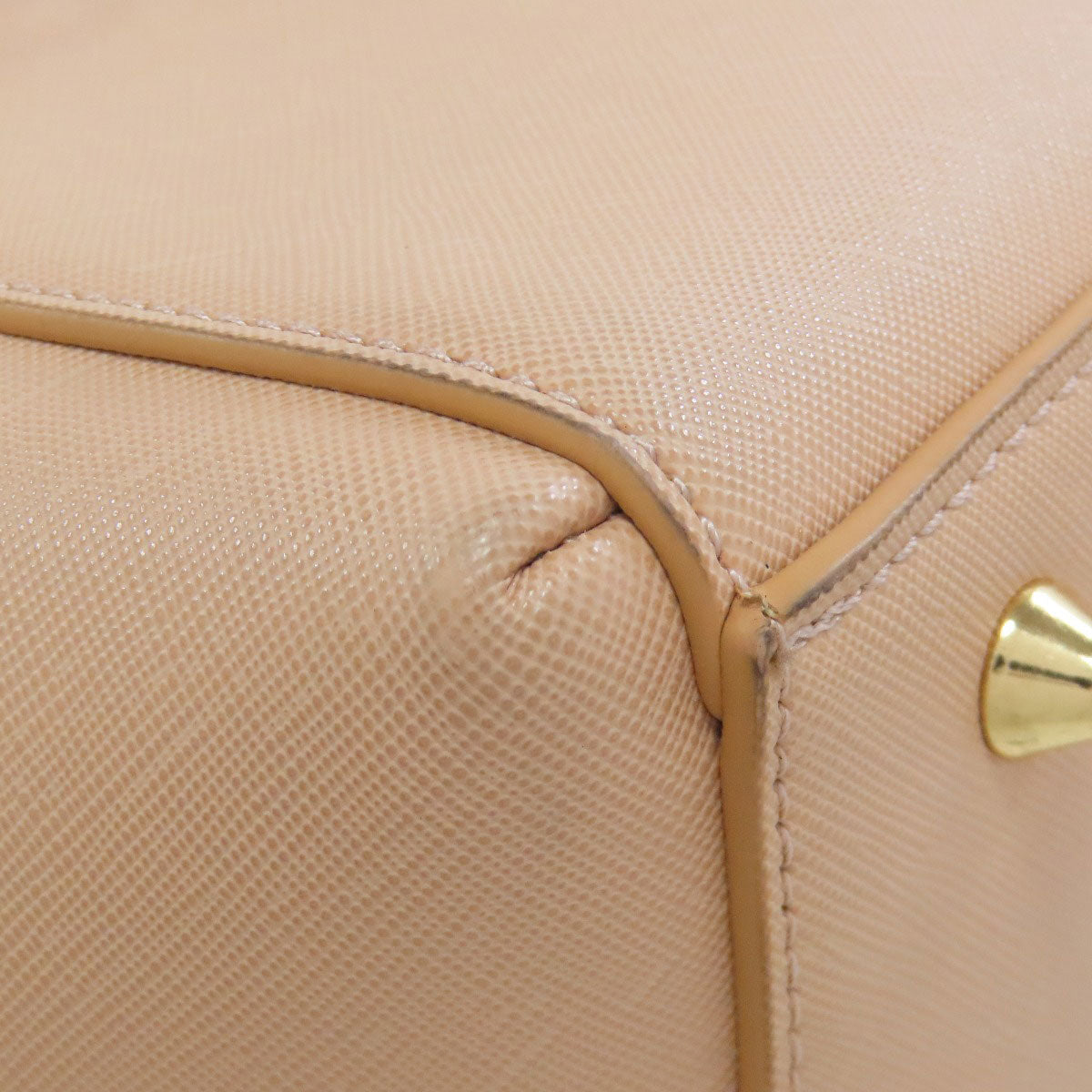 JILLSTUART logo Tote Bag Leather Ladies [Used]