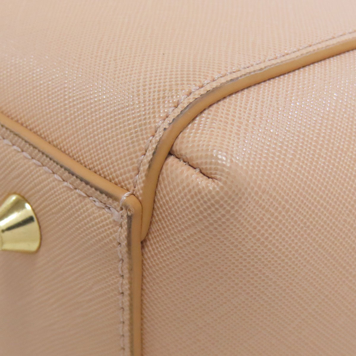 JILLSTUART logo Tote Bag Leather Ladies [Used]