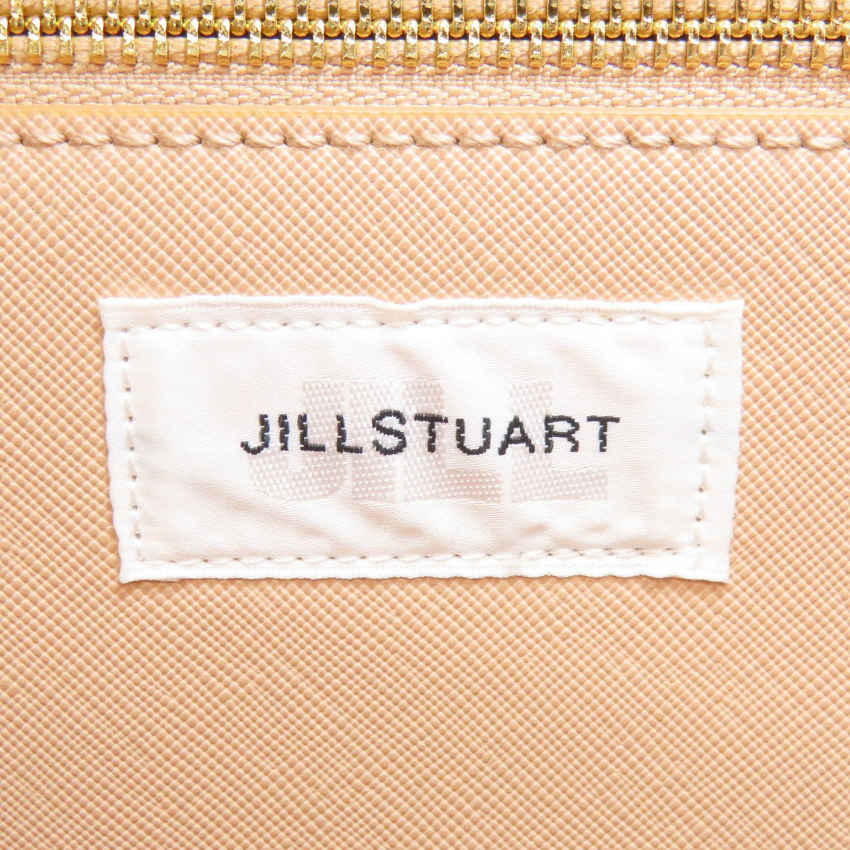 JILLSTUART logo Tote Bag Leather Ladies [Used]
