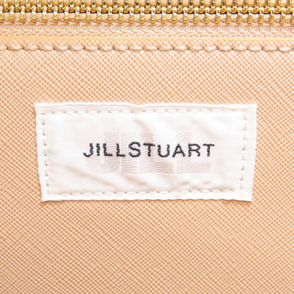 JILLSTUART logo Tote Bag Leather Ladies [Used]