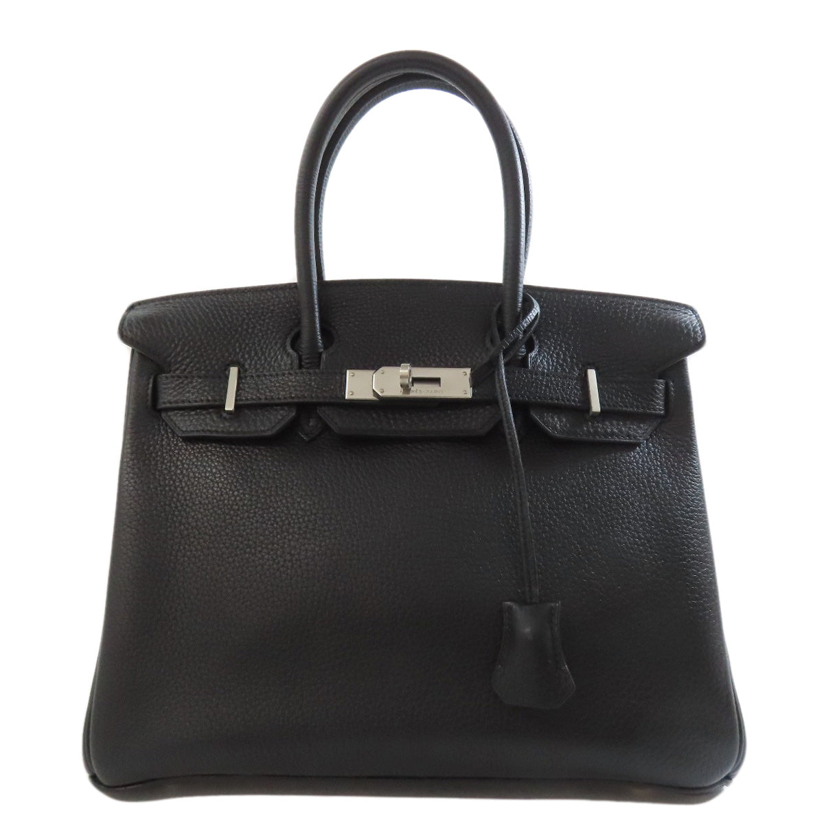 HERMES Birkin 30 SilverHardware Handbag Togo Ladies [Used]