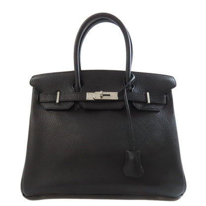 HERMES Birkin 30 SilverHardware Handbag Togo Ladies [Used]