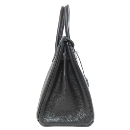 HERMES Birkin 30 SilverHardware Handbag Togo Ladies [Used]