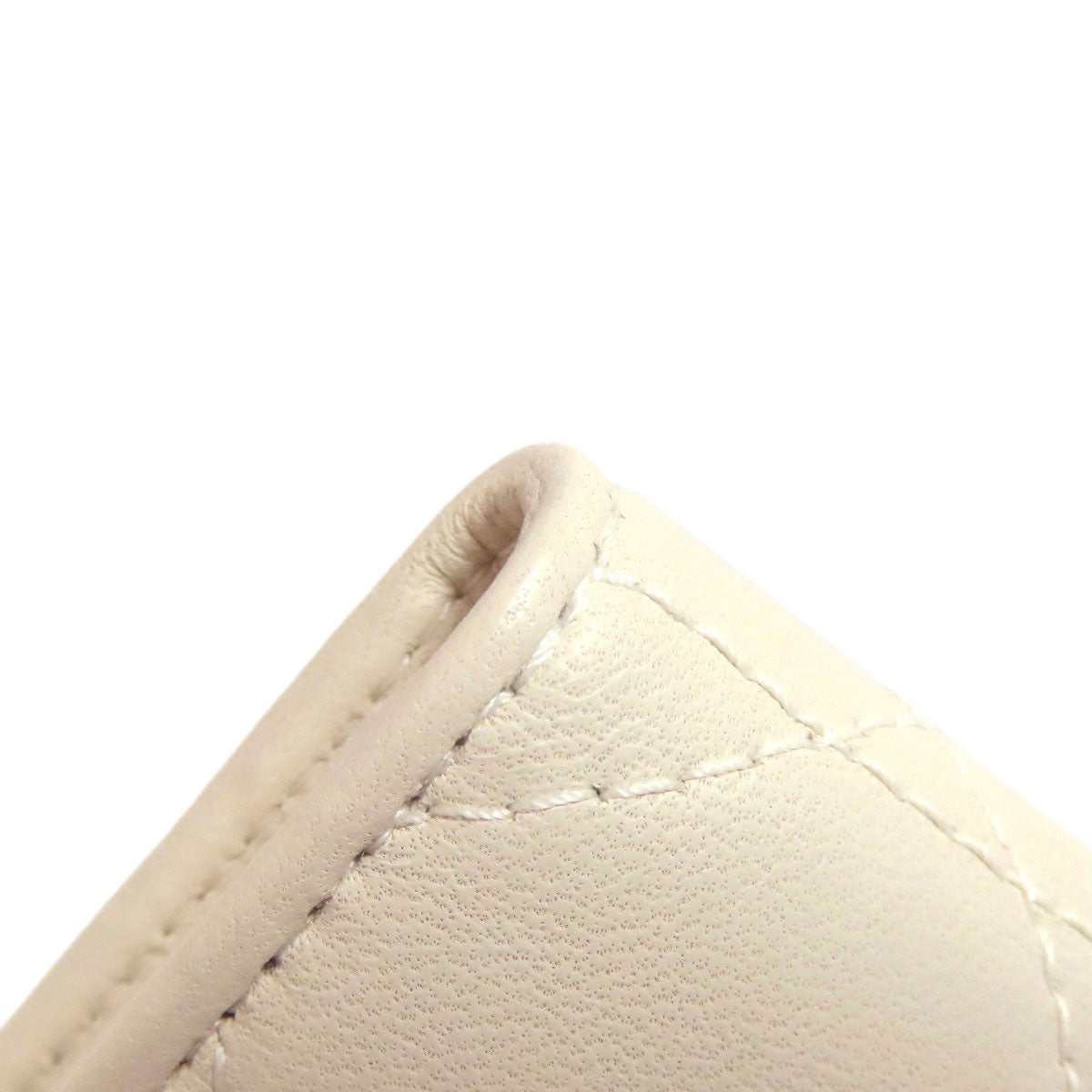 CHRISTIAN DIOR Canage key holder Calf Ladies [Used]