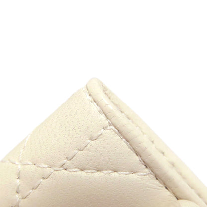 CHRISTIAN DIOR Canage key holder Calf Ladies [Used]