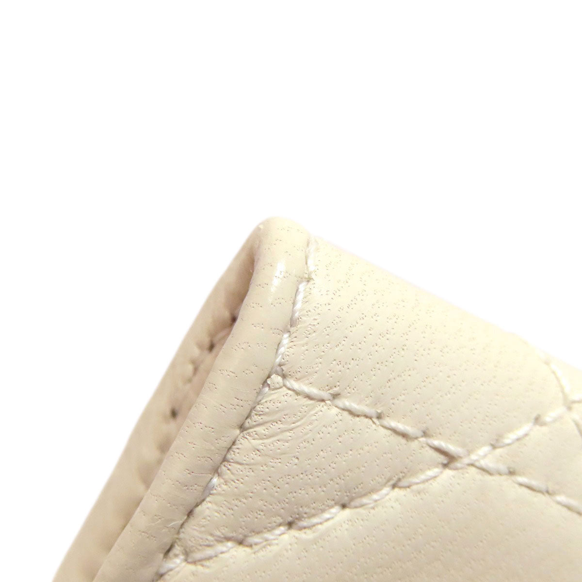 CHRISTIAN DIOR Canage key holder Calf Ladies [Used]