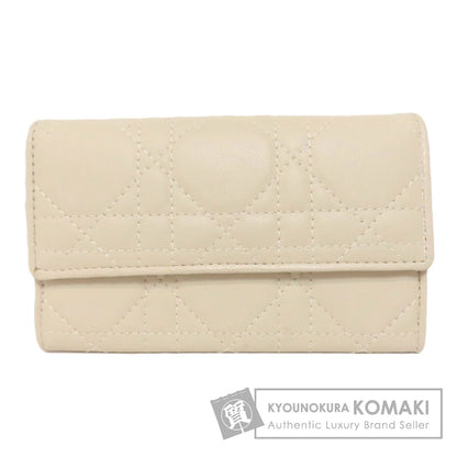 CHRISTIAN DIOR Canage key holder Calf Ladies [Used]