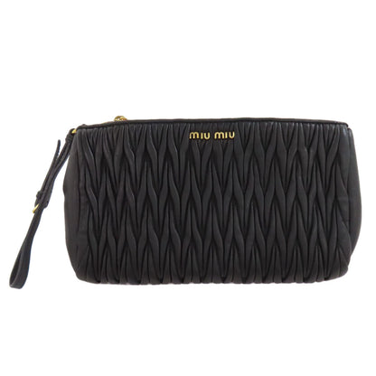 MIUMIU Materasse Accessory pouch Calf Ladies [Used]