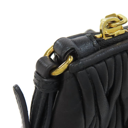 MIUMIU Materasse Accessory pouch Calf Ladies [Used]