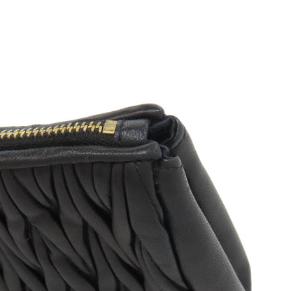 MIUMIU Materasse Accessory pouch Calf Ladies [Used]