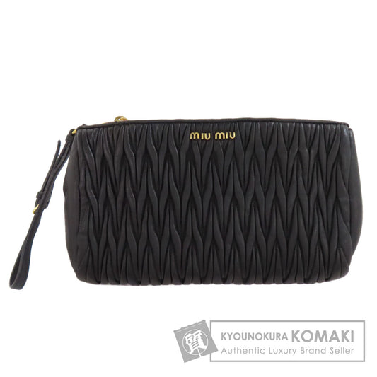 MIUMIU Materasse Accessory pouch Calf Ladies [Used]