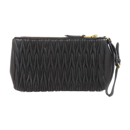 MIUMIU Materasse Accessory pouch Calf Ladies [Used]