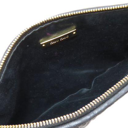 MIUMIU Materasse Accessory pouch Calf Ladies [Used]