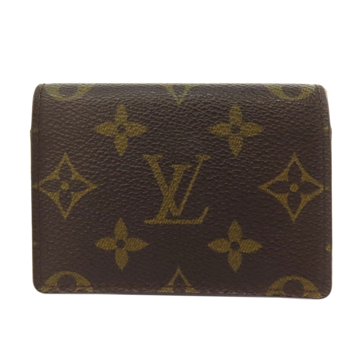 LOUIS VUITTON M62920 Anne Vert Cult De Visit Card Case Monogram canvas Ladies [Used]