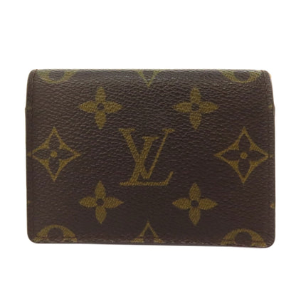 LOUIS VUITTON M62920 Anne Vert Cult De Visit Card Case Monogram canvas Ladies [Used]