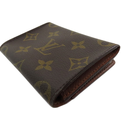 LOUIS VUITTON M62920 Anne Vert Cult De Visit Card Case Monogram canvas Ladies [Used]