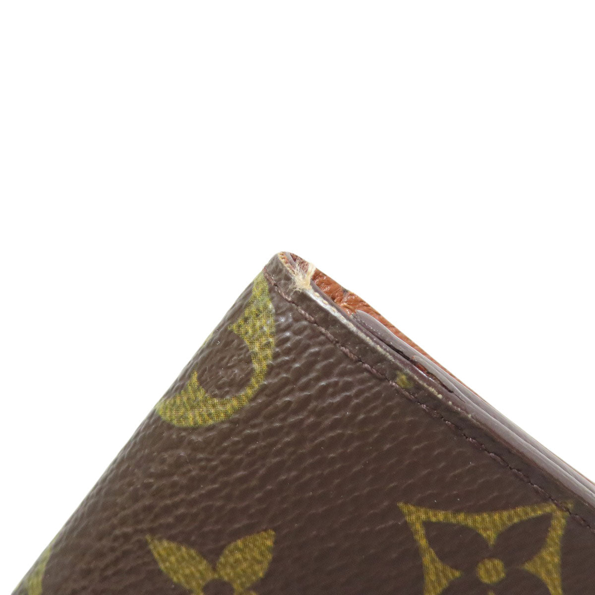 LOUIS VUITTON M62920 Anne Vert Cult De Visit Card Case Monogram canvas Ladies [Used]