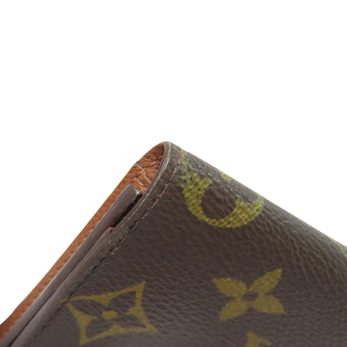 LOUIS VUITTON M62920 Anne Vert Cult De Visit Card Case Monogram canvas Ladies [Used]