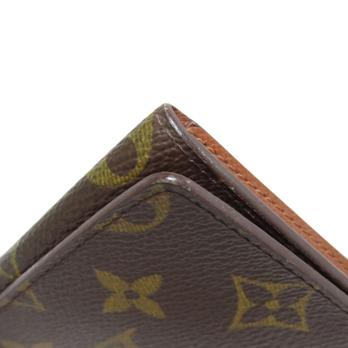 LOUIS VUITTON M62920 Anne Vert Cult De Visit Card Case Monogram canvas Ladies [Used]