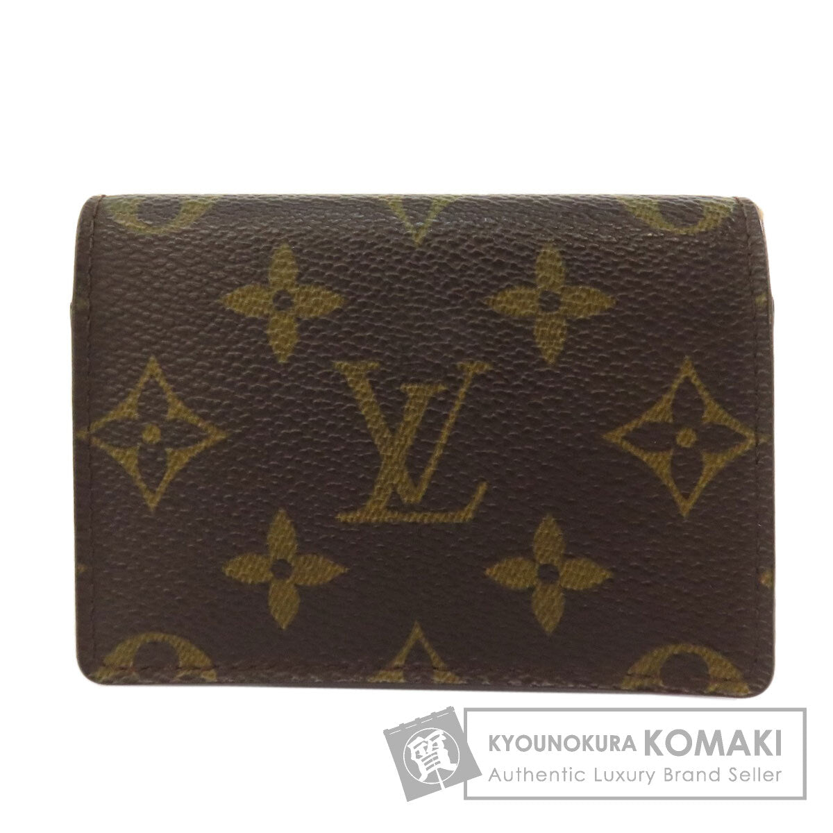 LOUIS VUITTON M62920 Anne Vert Cult De Visit Card Case Monogram canvas Ladies [Used]