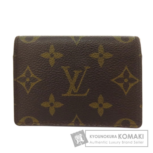 LOUIS VUITTON M62920 Anne Vert Cult De Visit Card Case Monogram canvas Ladies [Used]