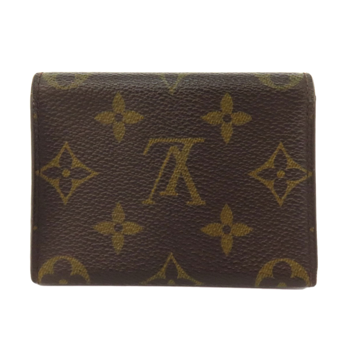 LOUIS VUITTON M62920 Anne Vert Cult De Visit Card Case Monogram canvas Ladies [Used]