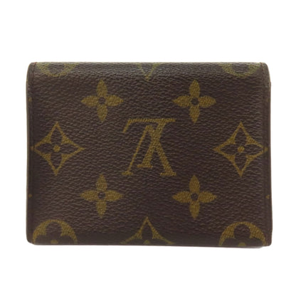 LOUIS VUITTON M62920 Anne Vert Cult De Visit Card Case Monogram canvas Ladies [Used]