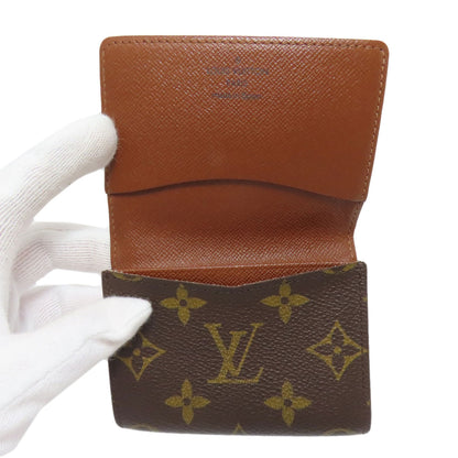 LOUIS VUITTON M62920 Anne Vert Cult De Visit Card Case Monogram canvas Ladies [Used]