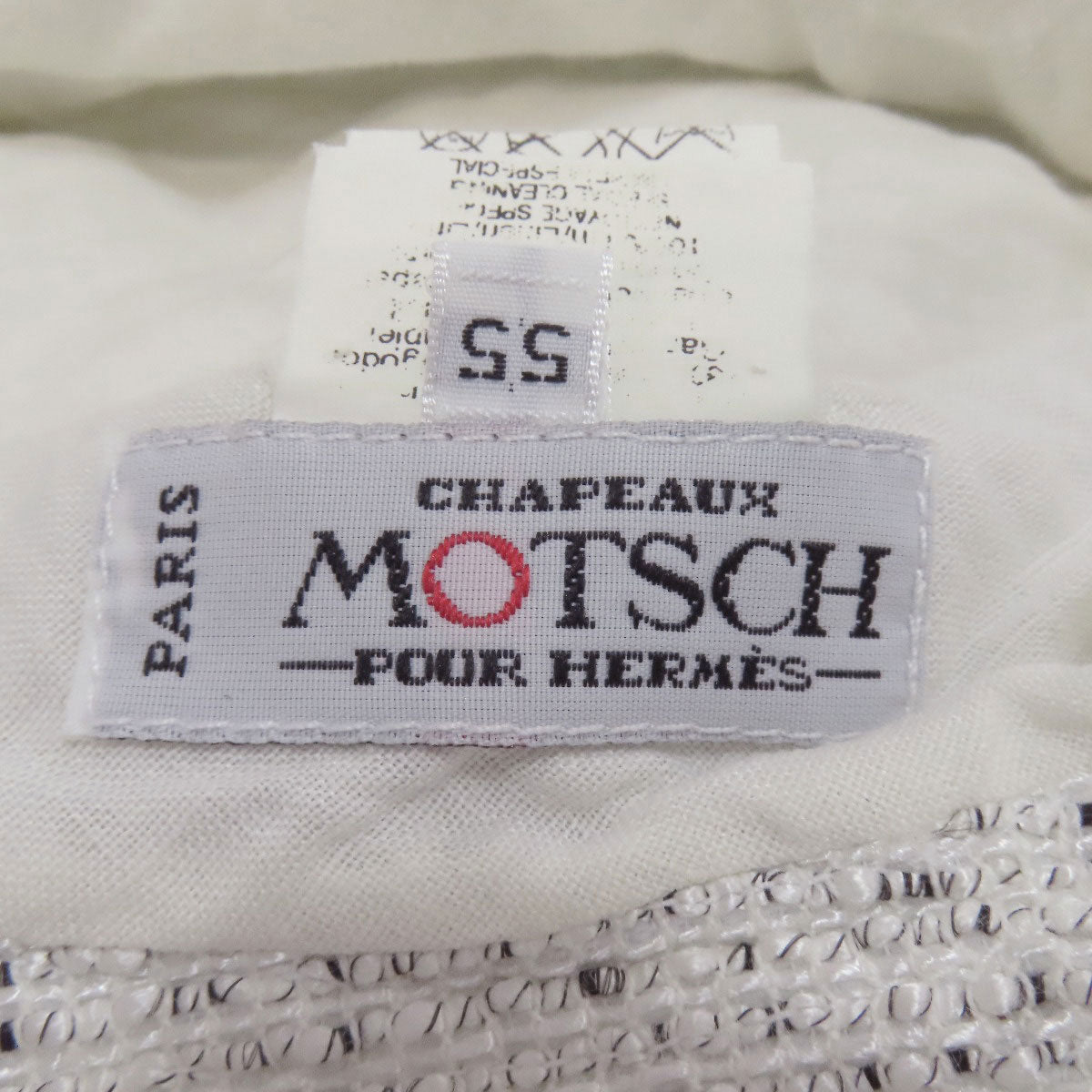 HERMES Bucket hat hat Canvas Ladies [Used]