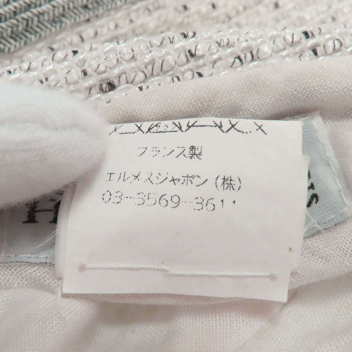 HERMES Bucket hat hat Canvas Ladies [Used]