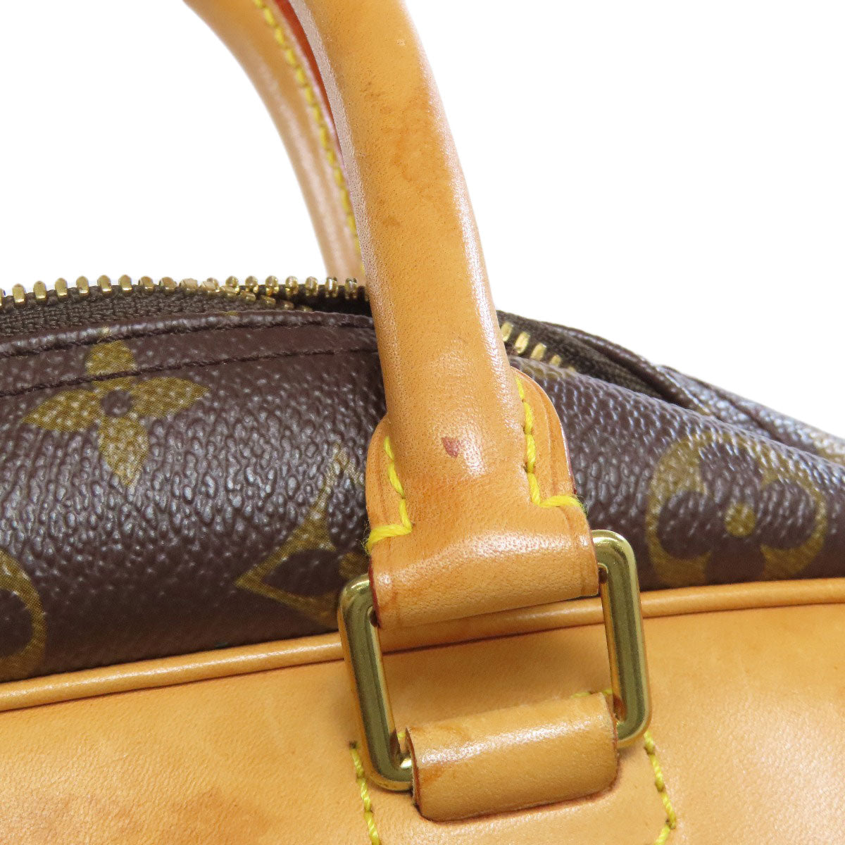 LOUIS VUITTON M47270 Deauville Boston bag Monogram canvas Ladies [Used]