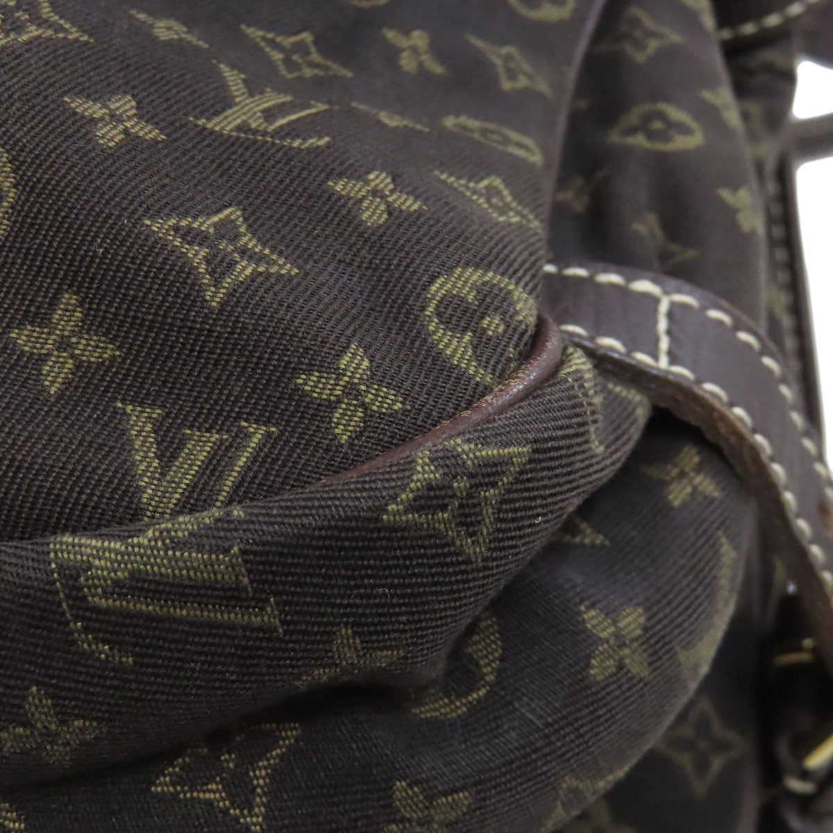 LOUIS VUITTON M95227 Saumur Shoulder Bag Monogram mini orchid Ladies [Used]