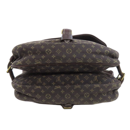 LOUIS VUITTON M95227 Saumur Shoulder Bag Monogram mini orchid Ladies [Used]