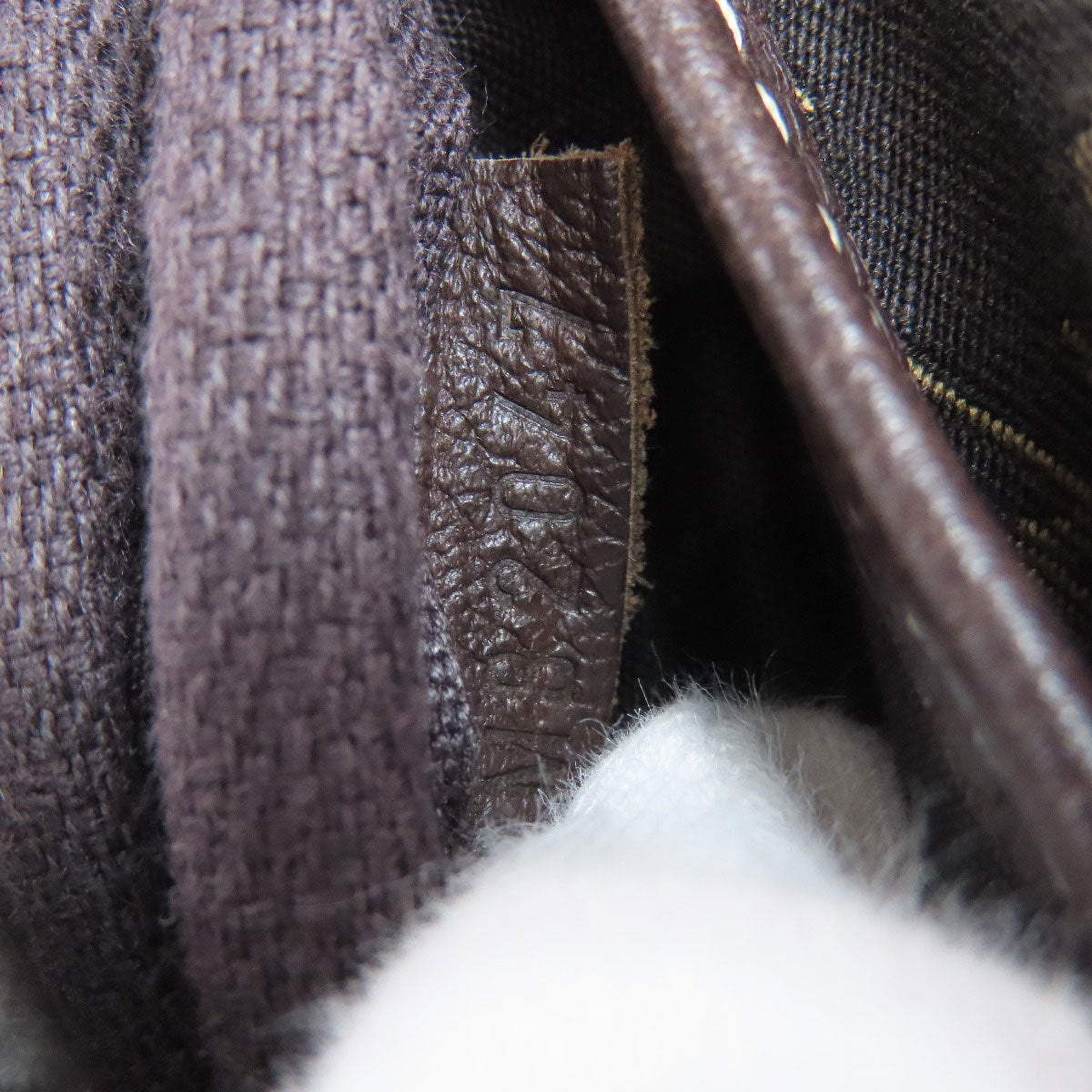 LOUIS VUITTON M95227 Saumur Shoulder Bag Monogram mini orchid Ladies [Used]