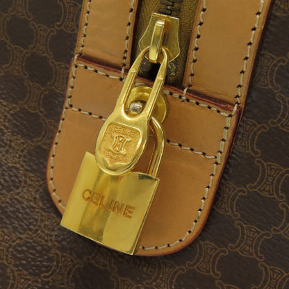 CELINE Macadam pattern Boston bag PVC Ladies [Used]