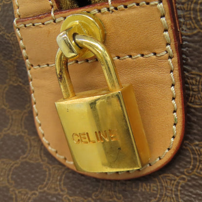 CELINE Macadam pattern Boston bag PVC Ladies [Used]