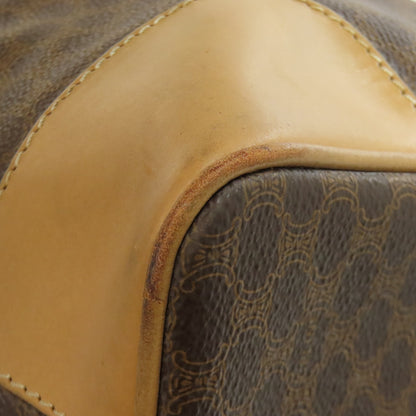 CELINE Macadam pattern Boston bag PVC Ladies [Used]