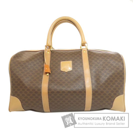 CELINE Macadam pattern Boston bag PVC Ladies [Used]