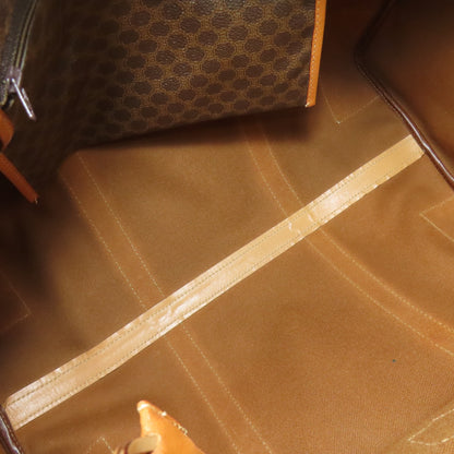 CELINE Macadam pattern Boston bag PVC Ladies [Used]