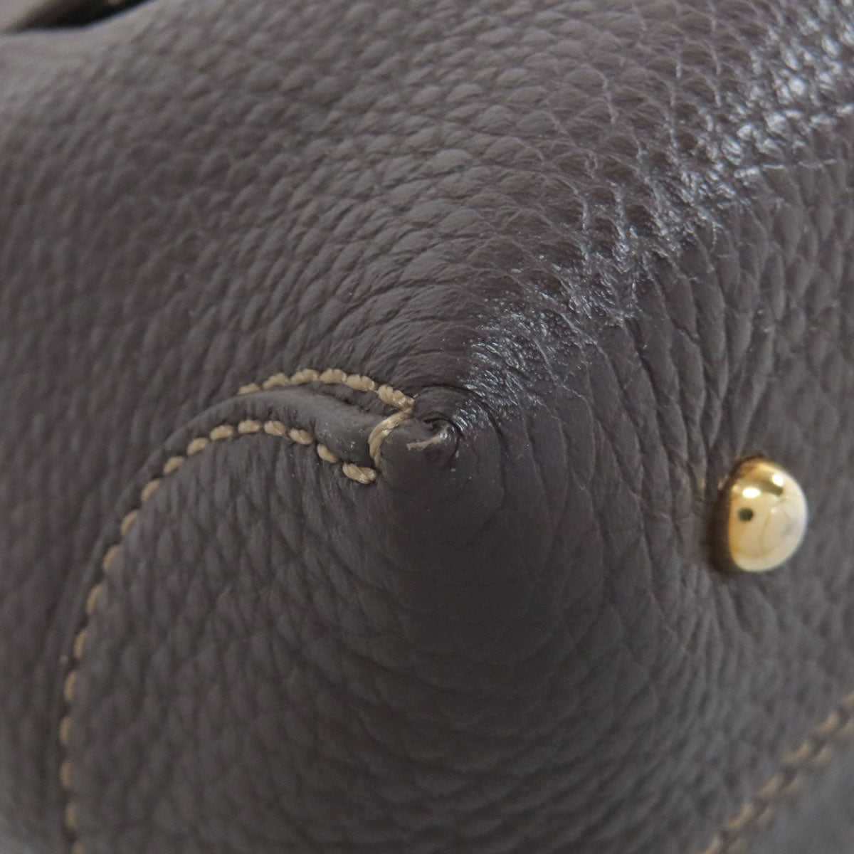 TODS logo Handbag Leather Ladies [Used]
