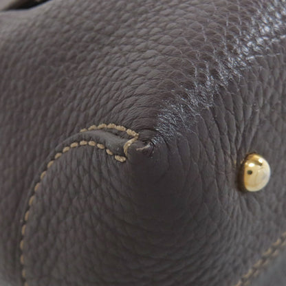 TODS logo Handbag Leather Ladies [Used]