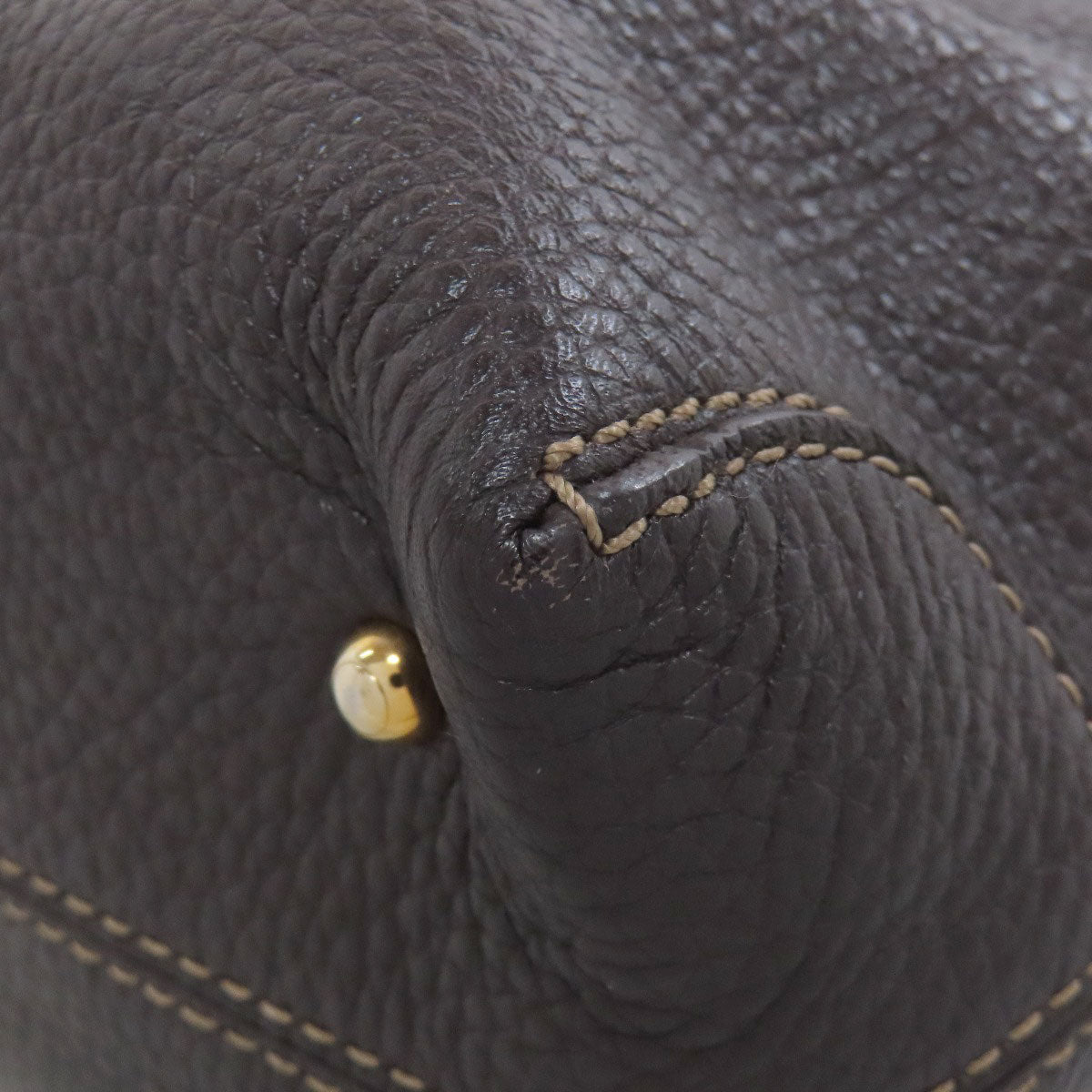 TODS logo Handbag Leather Ladies [Used]