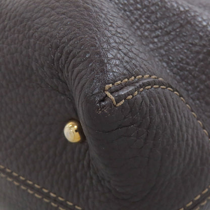 TODS logo Handbag Leather Ladies [Used]