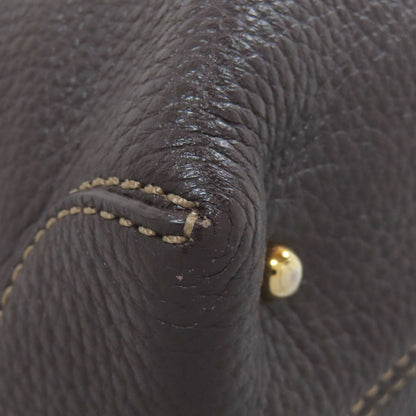 TODS logo Handbag Leather Ladies [Used]