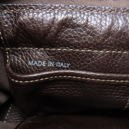 TODS logo Handbag Leather Ladies [Used]