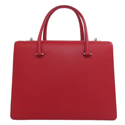 PRADA Face Art Handbag PVC Ladies [Used]